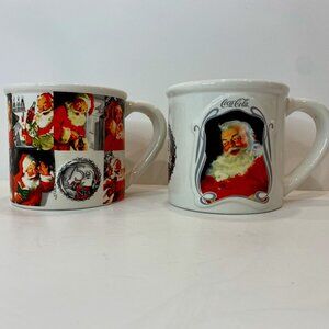 Coca-Cola 75th anniversary (2 Mugs Set) 2006. Houston Harvest